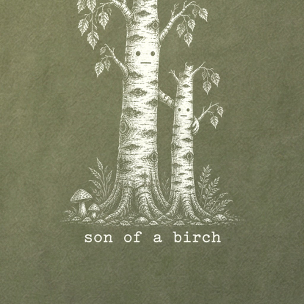 Son a Birch Tree Cotton T-Shirt