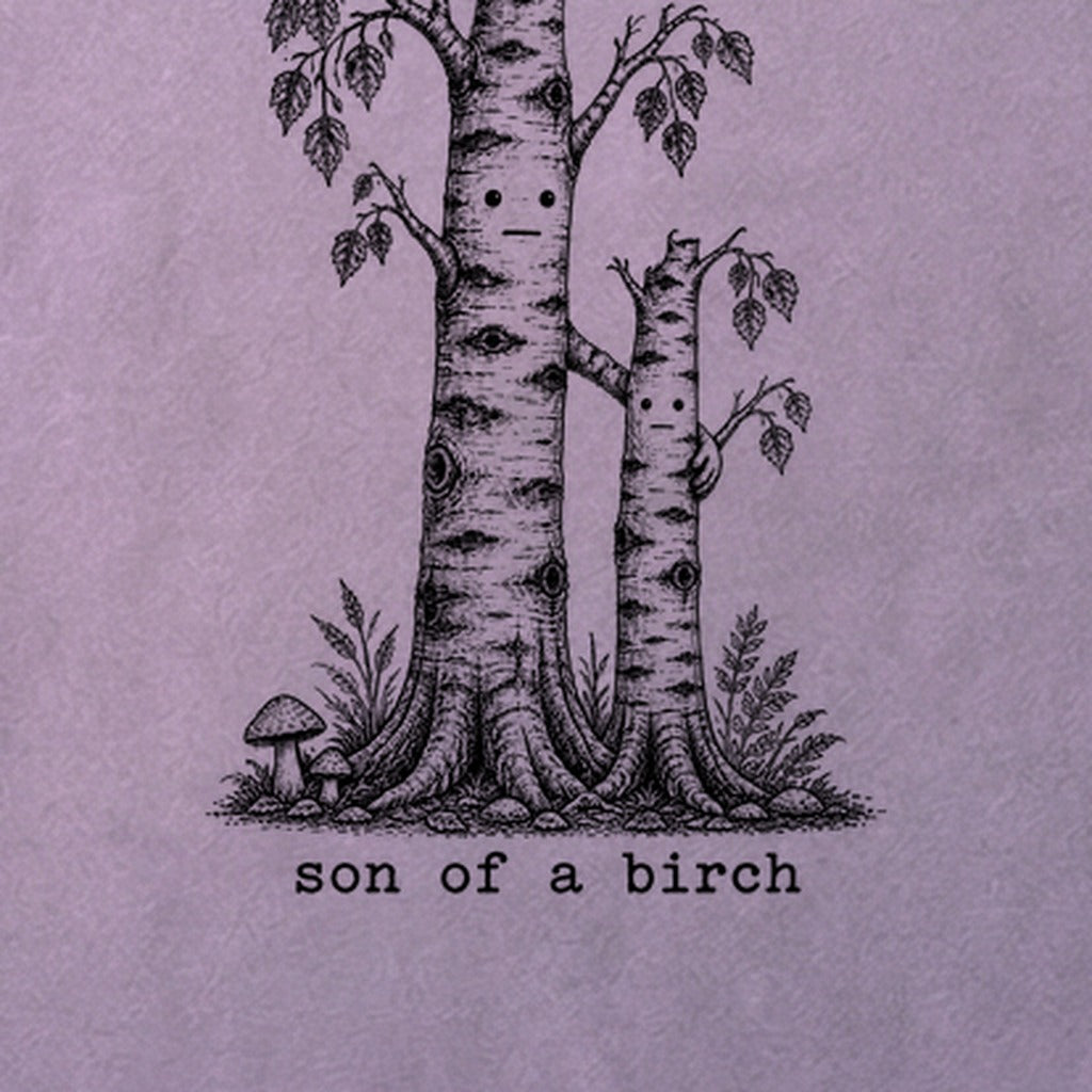 Son a Birch Tree Cotton T-Shirt