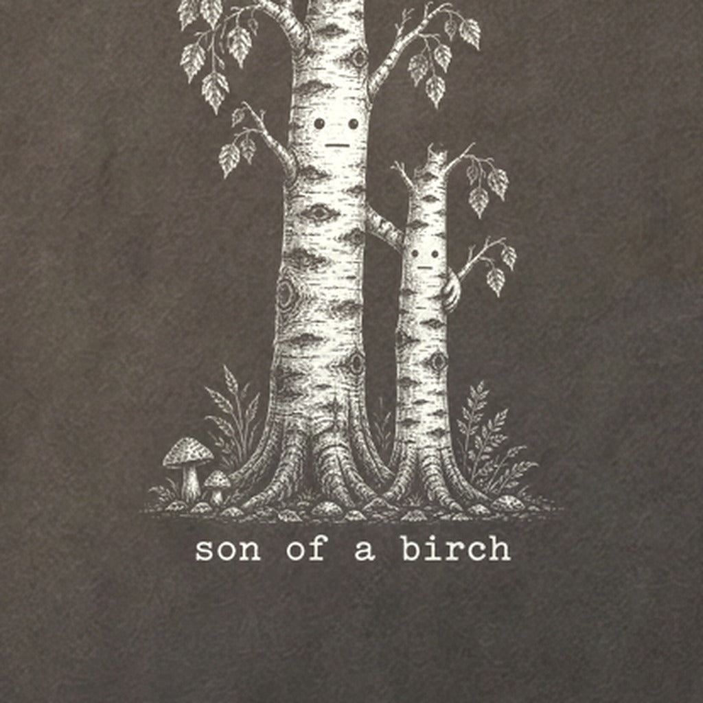 Son a Birch Tree Cotton T-Shirt