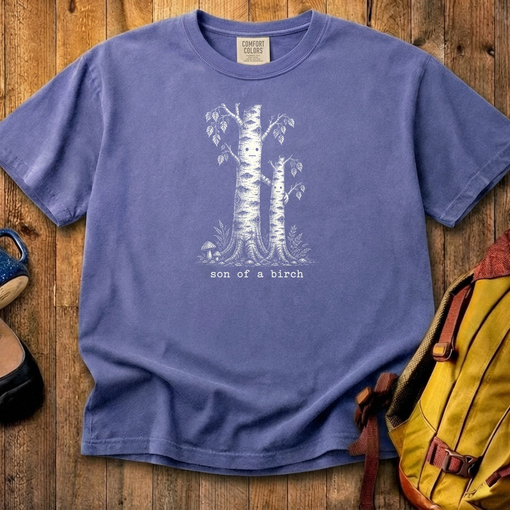 Son a Birch Tree Cotton T-Shirt