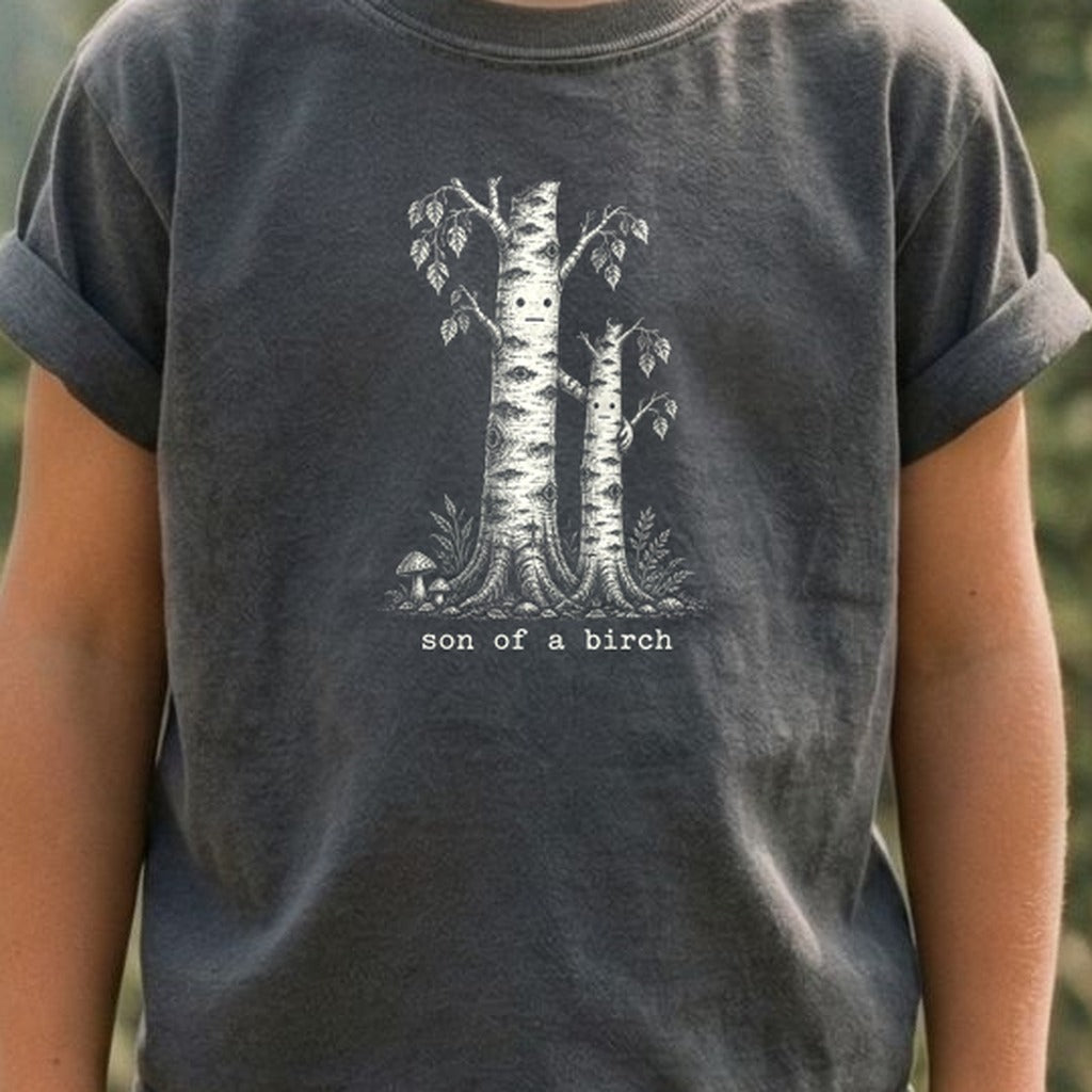 Son a Birch Tree Kids Cotton T-Shirt