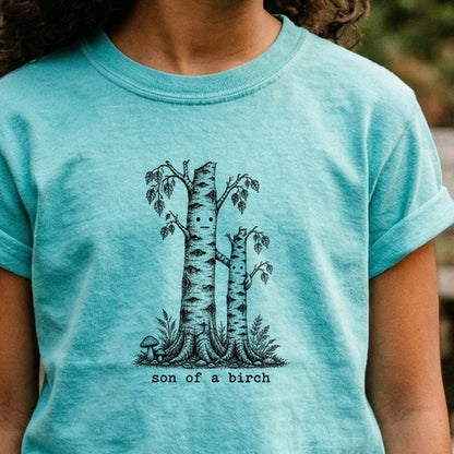 Son a Birch Tree Kids Cotton T-Shirt
