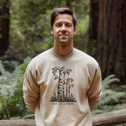 Son a Birch Tree Crewneck Sweatshirt