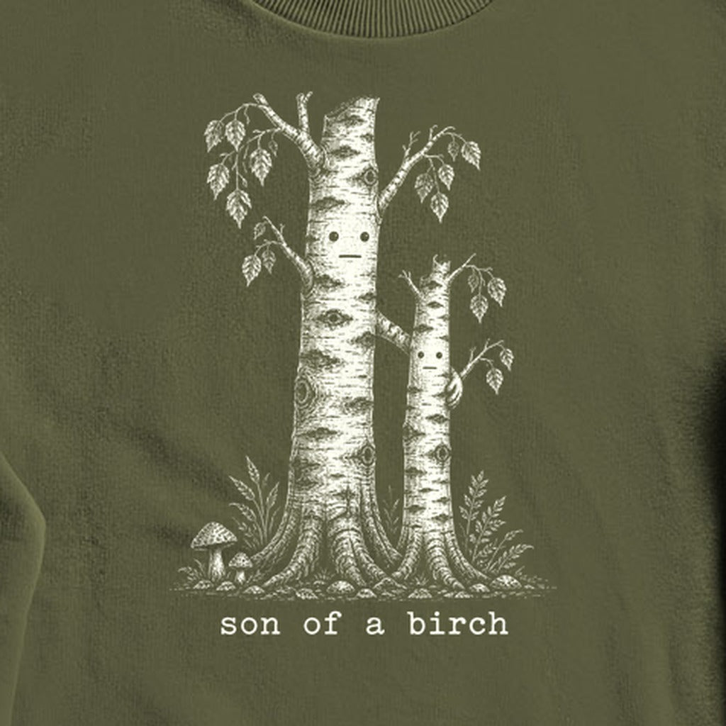 Son a Birch Tree Crewneck Sweatshirt