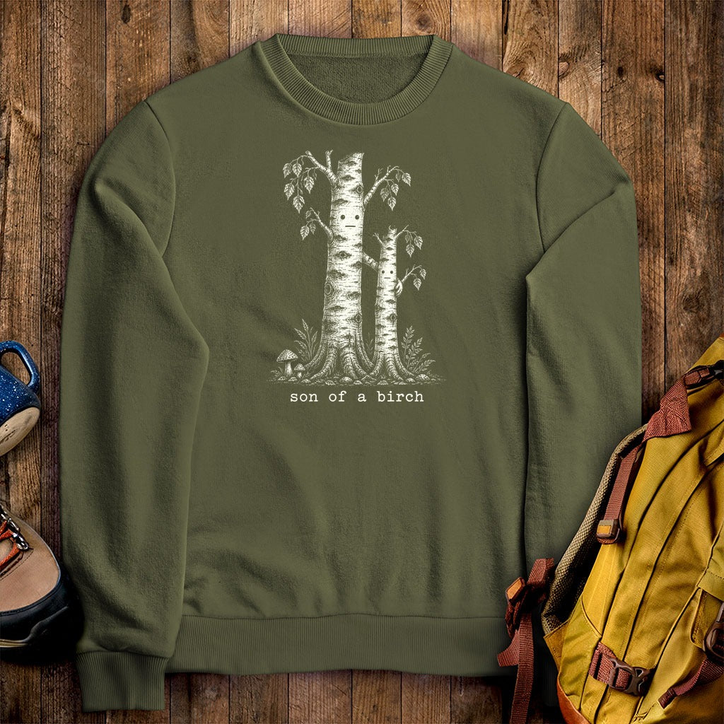 Son a Birch Tree Crewneck Sweatshirt