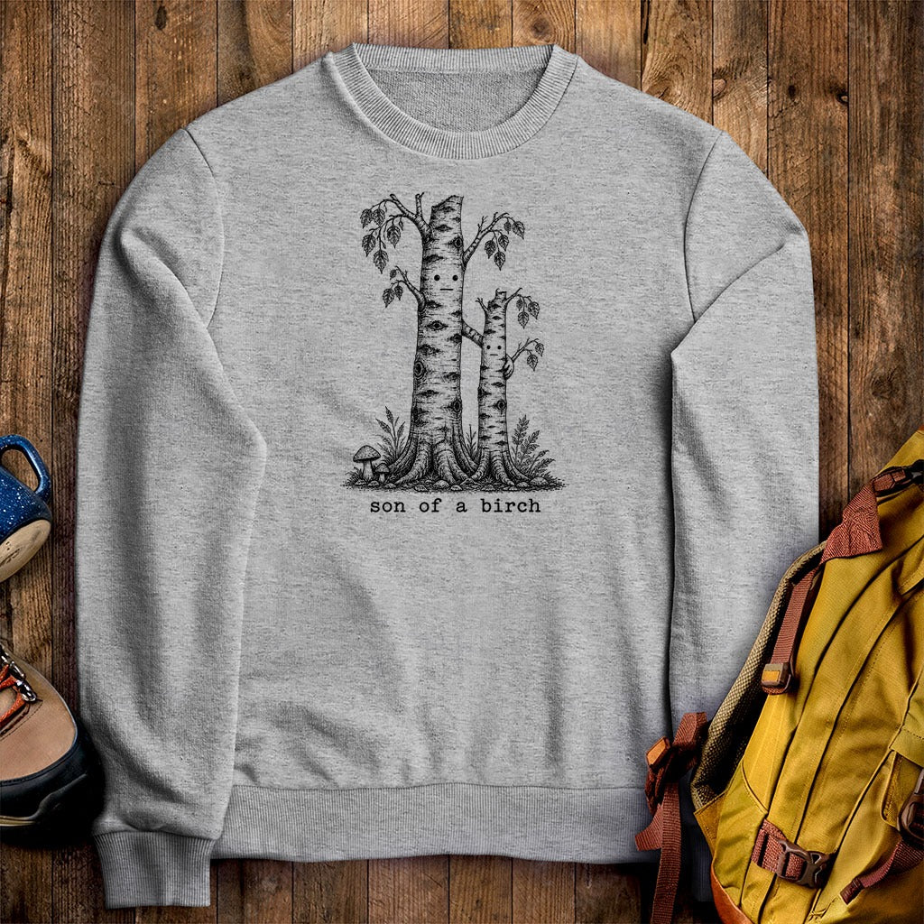 Son a Birch Tree Crewneck Sweatshirt
