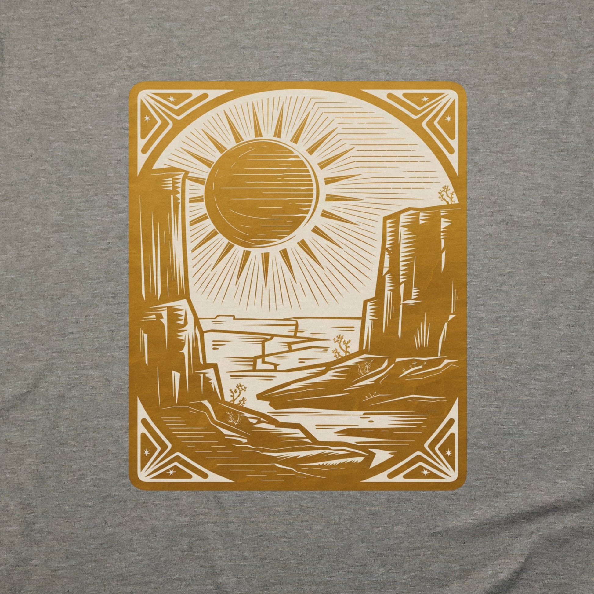 The Wanderer Tarot T-Shirt Adventure and Outdoors Themed T-Shirt