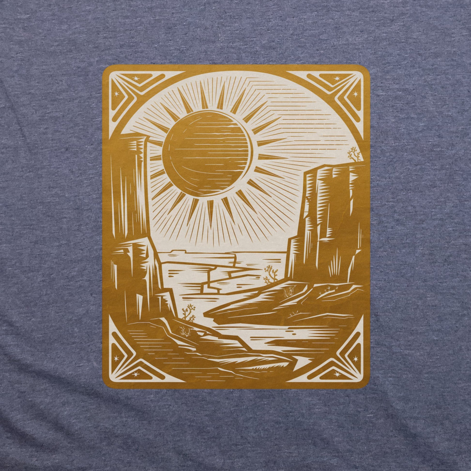 The Wanderer Tarot T-Shirt Adventure and Outdoors Themed T-Shirt