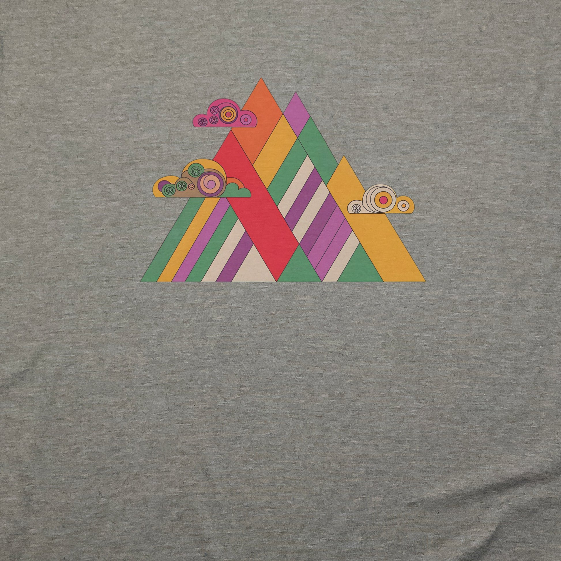 Retro Peaks T-Shirt Adventure and Outdoors Themed T-Shirt