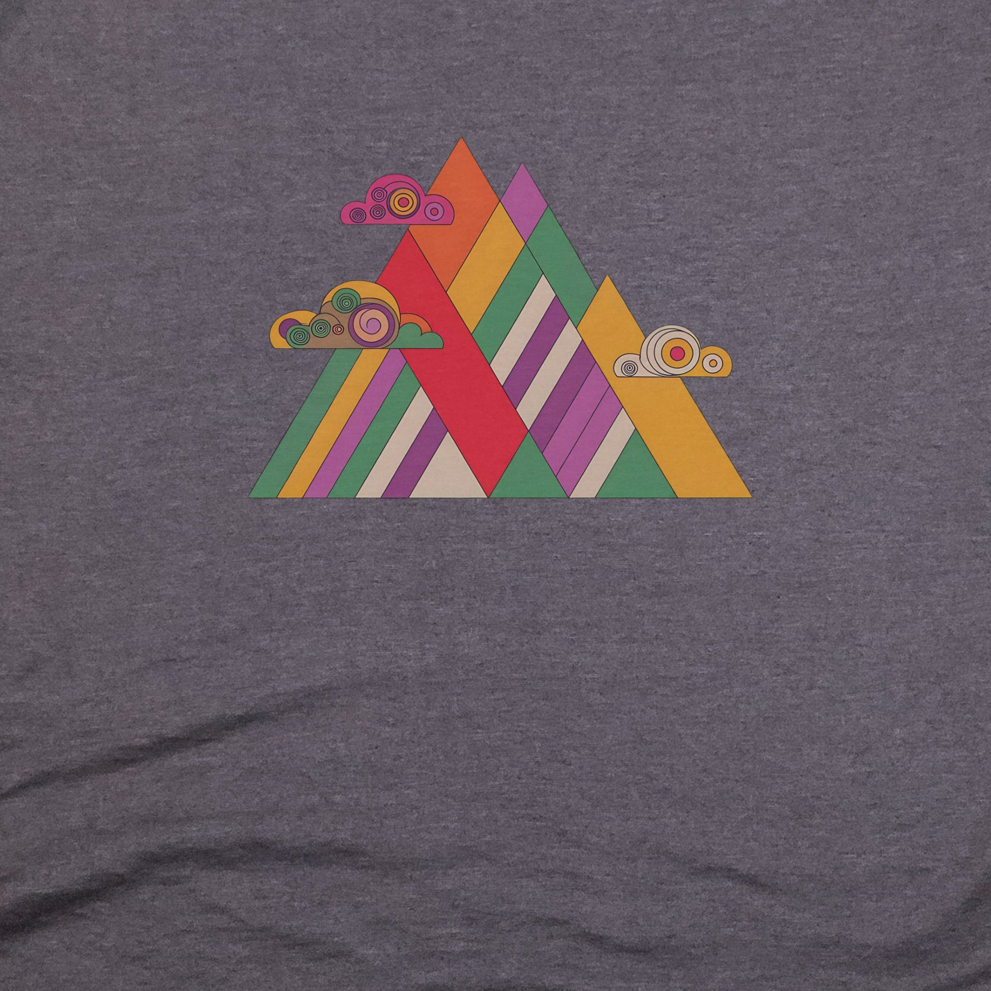 Retro Peaks T-Shirt Adventure and Outdoors Themed T-Shirt