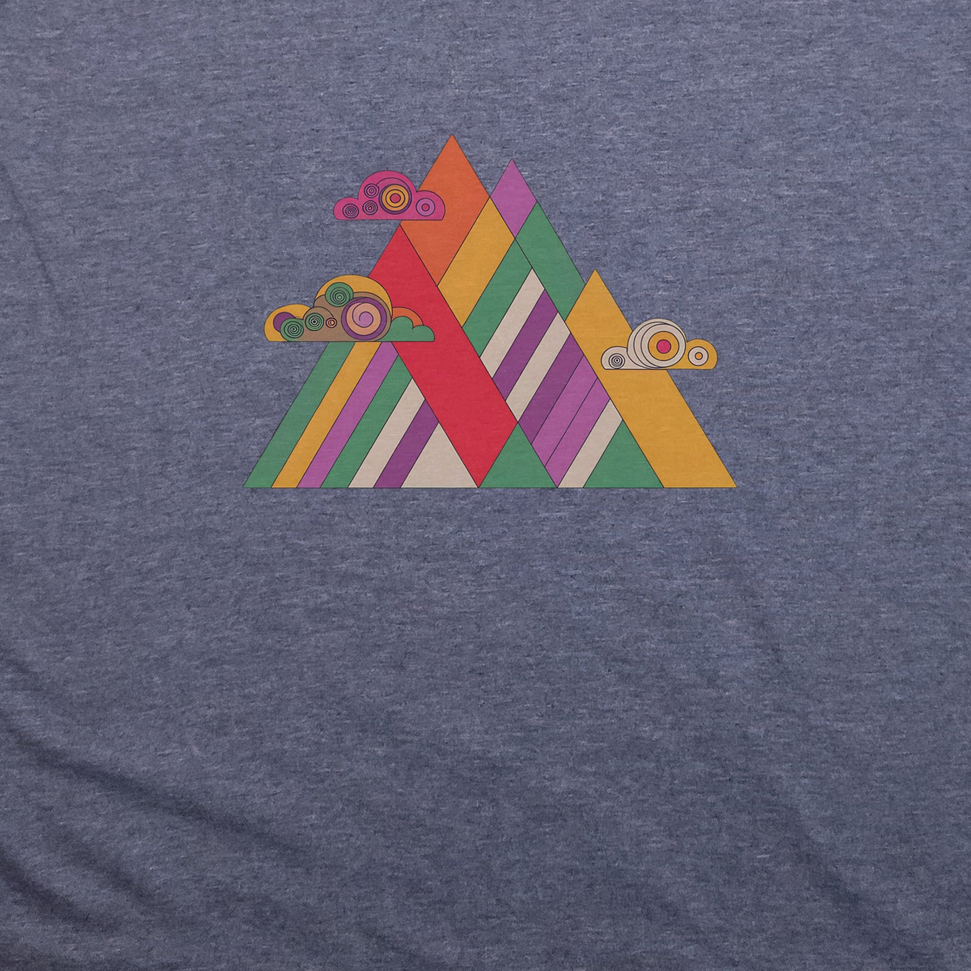 Retro Peaks T-Shirt Adventure and Outdoors Themed T-Shirt