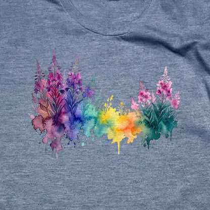 Watercolor Fireweed T-Shirt