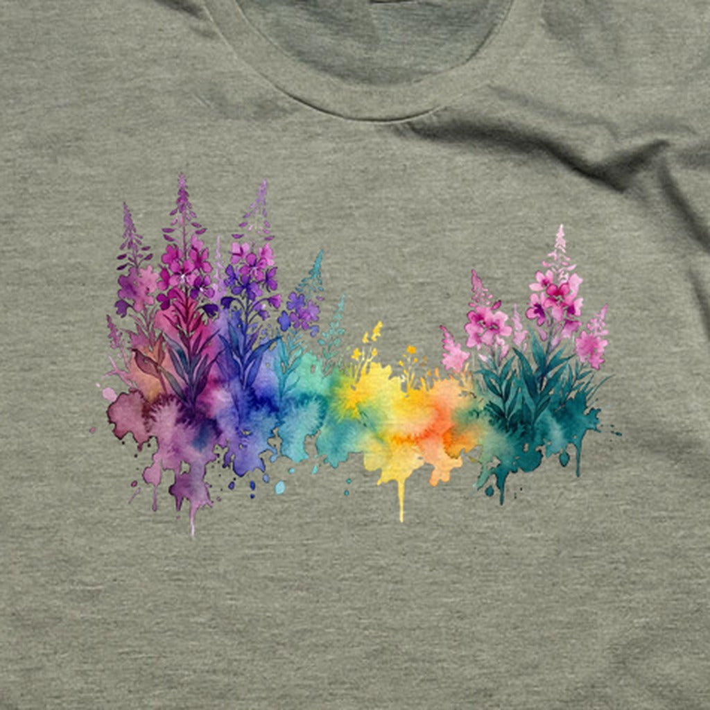 Watercolor Fireweed T-Shirt
