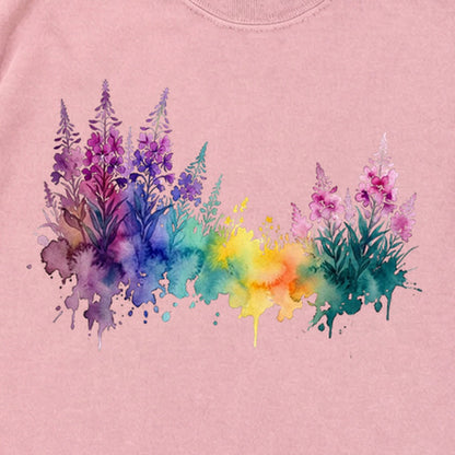 Watercolor Fireweed Premium Long Sleeve