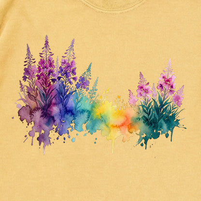 Watercolor Fireweed Premium Long Sleeve