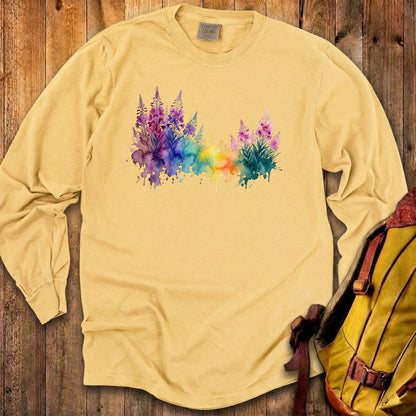 Watercolor Fireweed Premium Long Sleeve