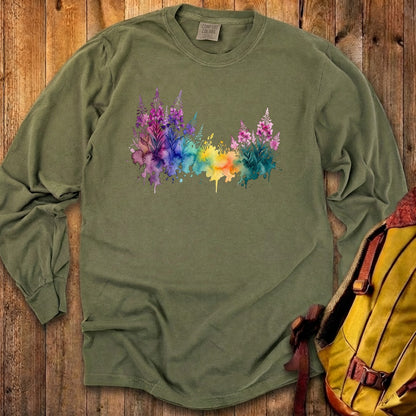 Watercolor Fireweed Premium Long Sleeve