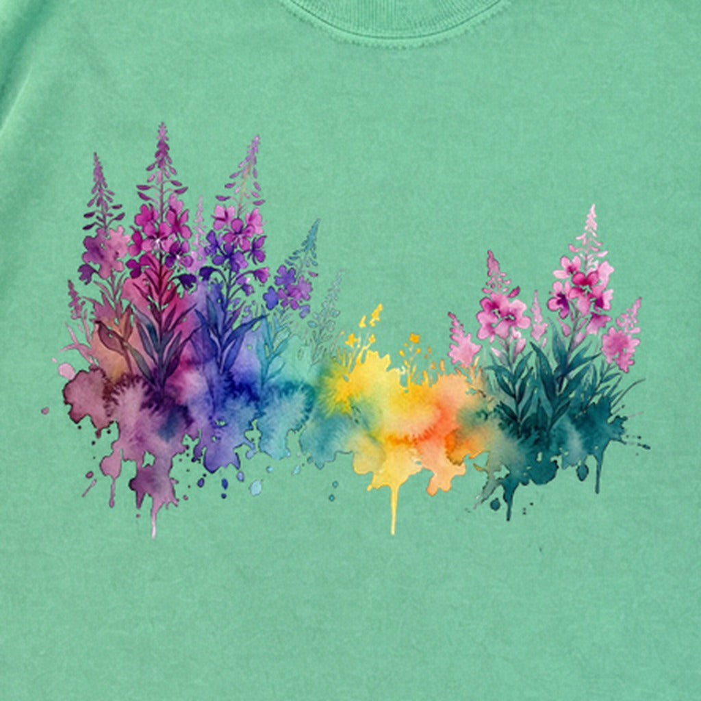 Watercolor Fireweed Premium Long Sleeve