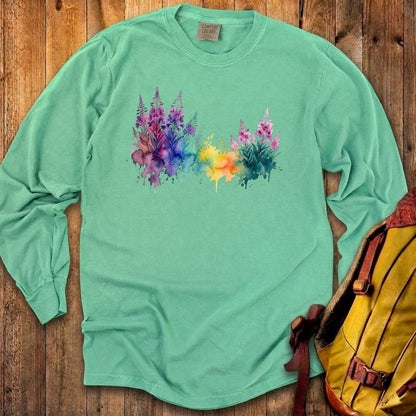 Watercolor Fireweed Premium Long Sleeve