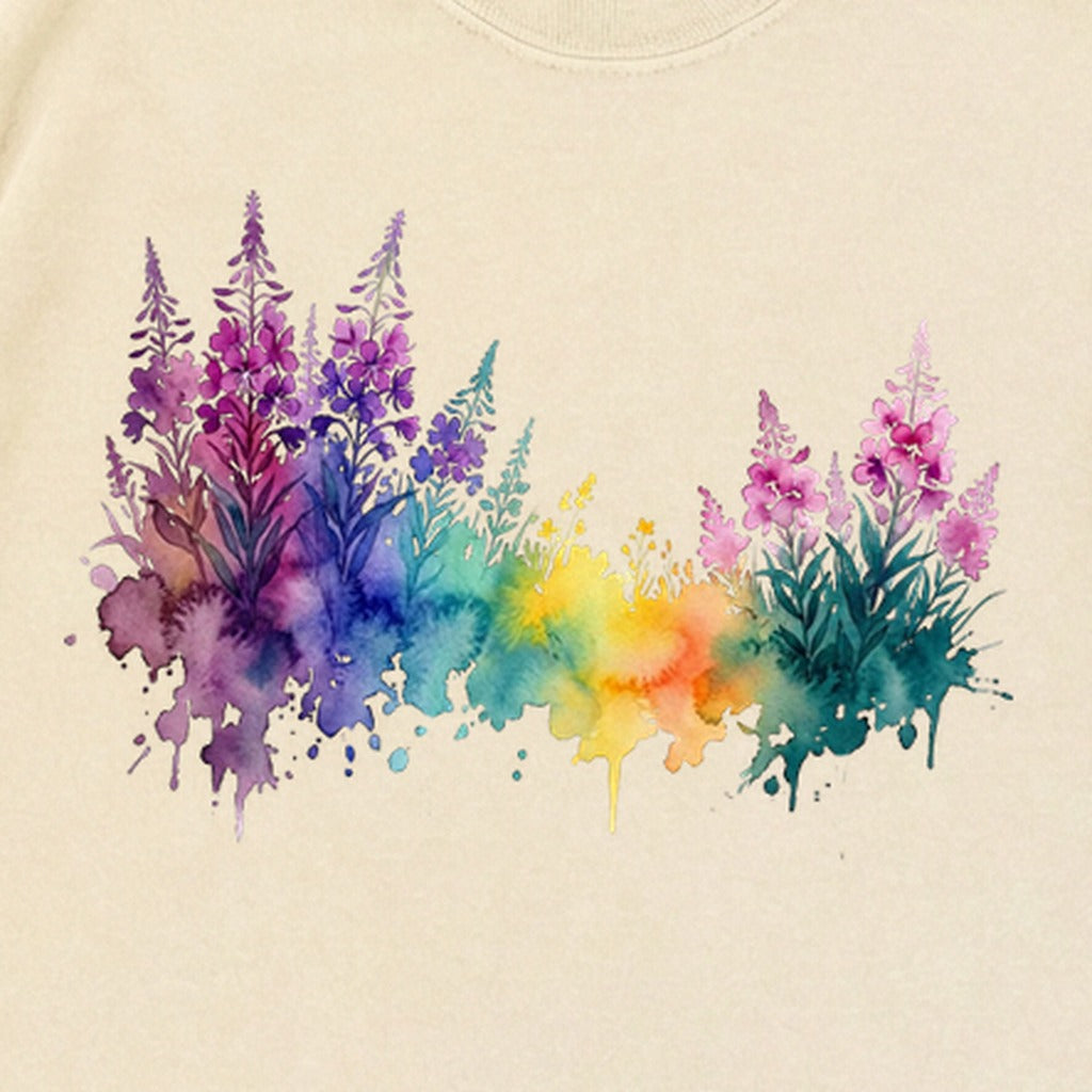 Watercolor Fireweed Premium Long Sleeve