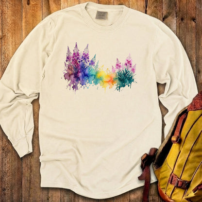 Watercolor Fireweed Premium Long Sleeve