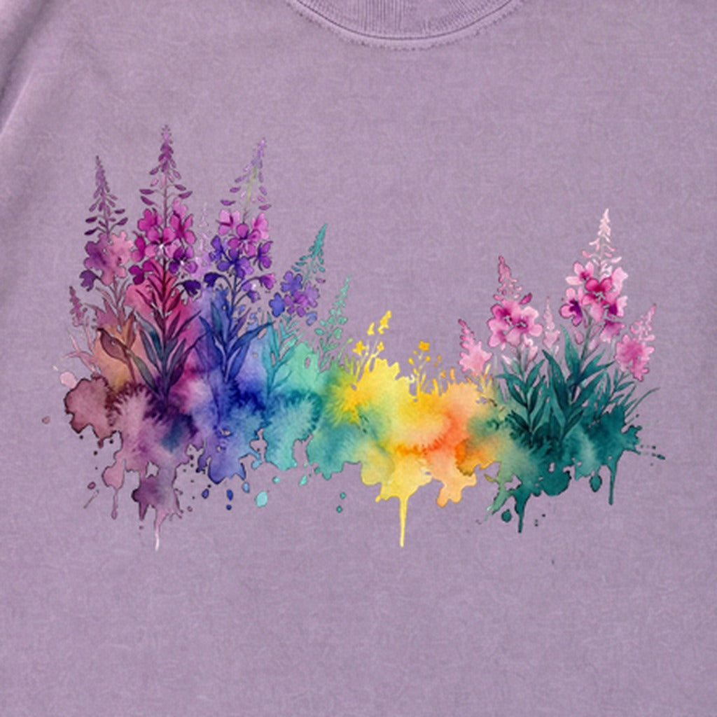 Watercolor Fireweed Premium Long Sleeve