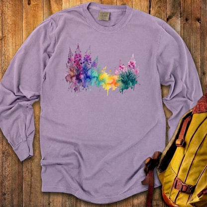 Watercolor Fireweed Premium Long Sleeve