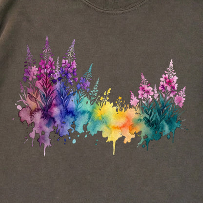 Watercolor Fireweed Premium Long Sleeve