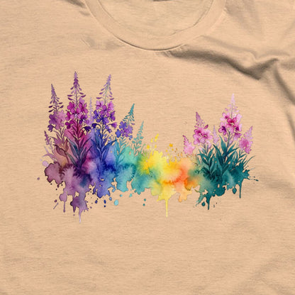 Watercolor Fireweed T-Shirt
