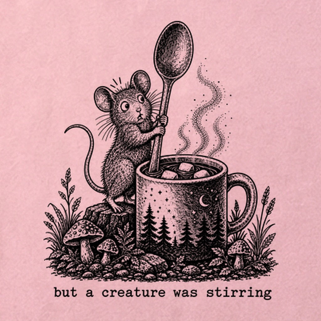 Creature was Stirring Cotton T-Shirt