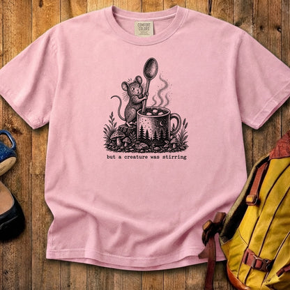 Creature was Stirring Cotton T-Shirt