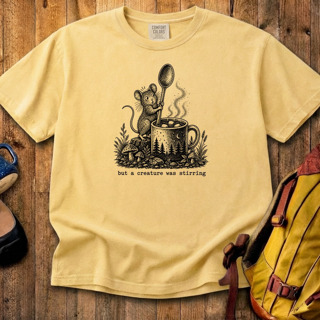 Creature was Stirring Cotton T-Shirt