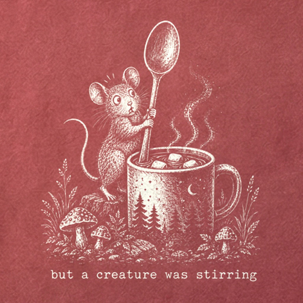 Creature was Stirring Cotton T-Shirt
