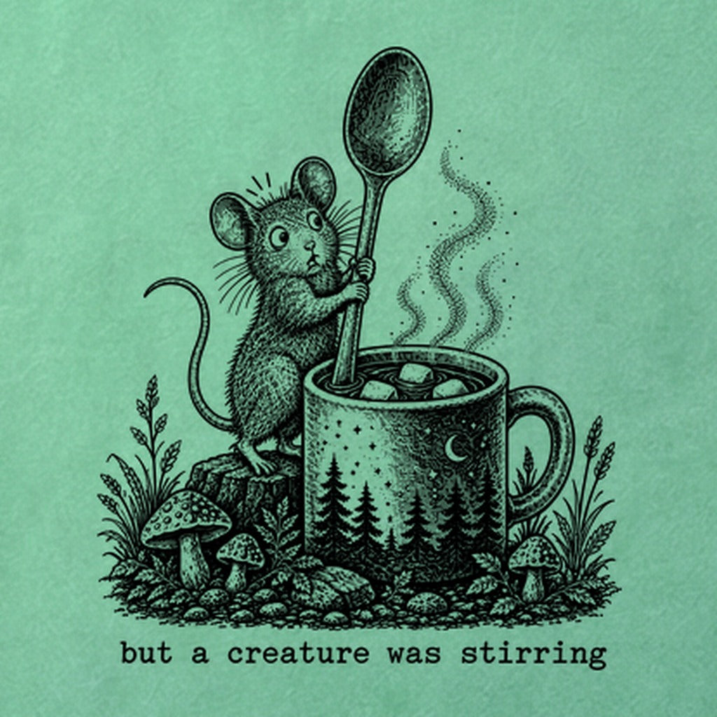 Creature was Stirring Cotton T-Shirt