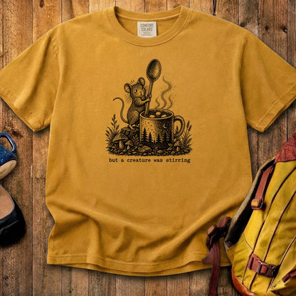 Creature was Stirring Cotton T-Shirt
