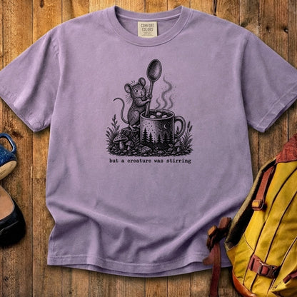 Creature was Stirring Cotton T-Shirt
