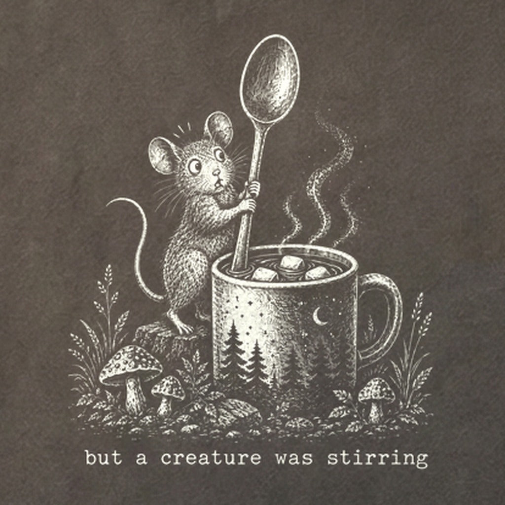 Creature was Stirring Cotton T-Shirt