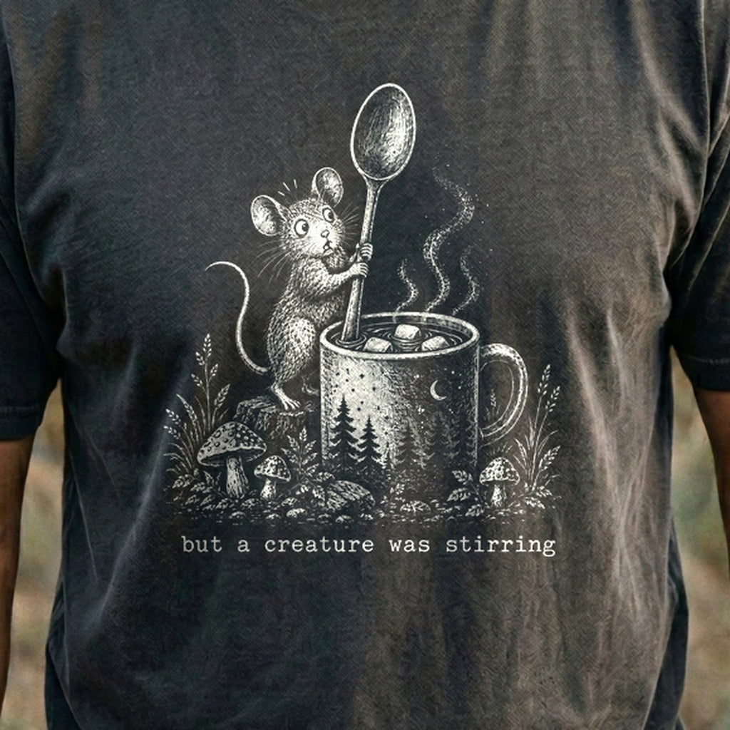 Creature was Stirring Cotton T-Shirt