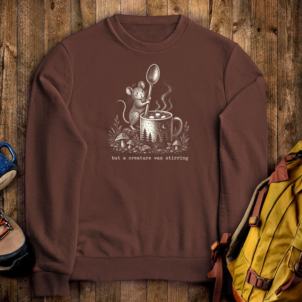 Creature was Stirring Crewneck Sweatshirt