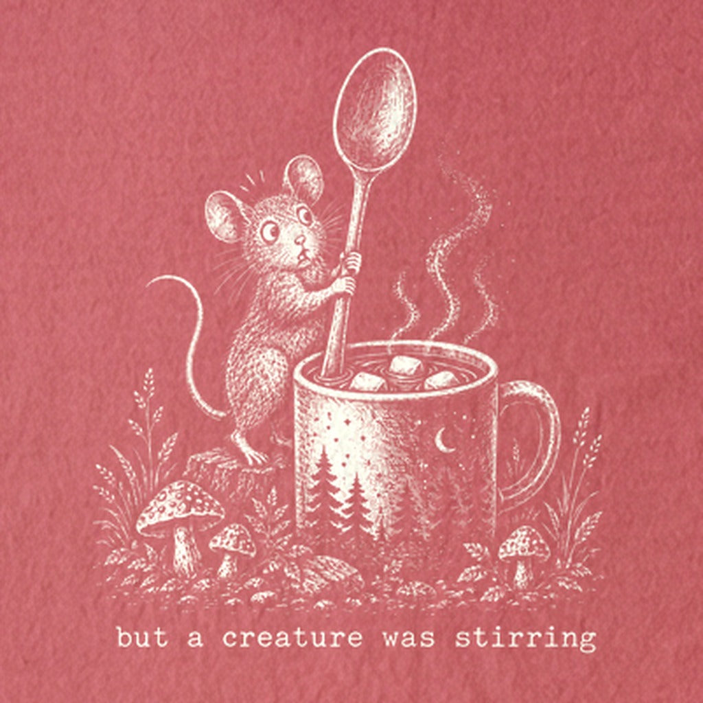 Creature was Stirring Kids Cotton T-Shirt