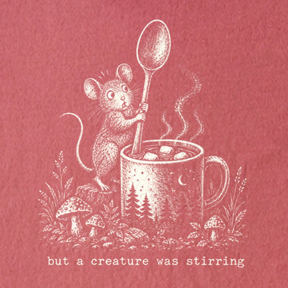 Creature was Stirring Kids Cotton T-Shirt