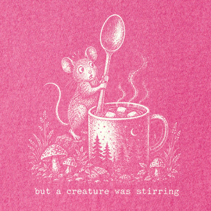 Creature was Stirring Kids Cotton T-Shirt