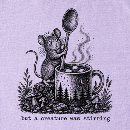 Creature was Stirring Kids Cotton T-Shirt