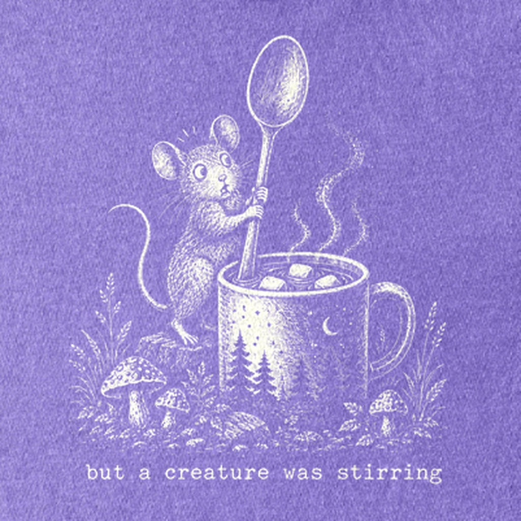 Creature was Stirring Kids Cotton T-Shirt