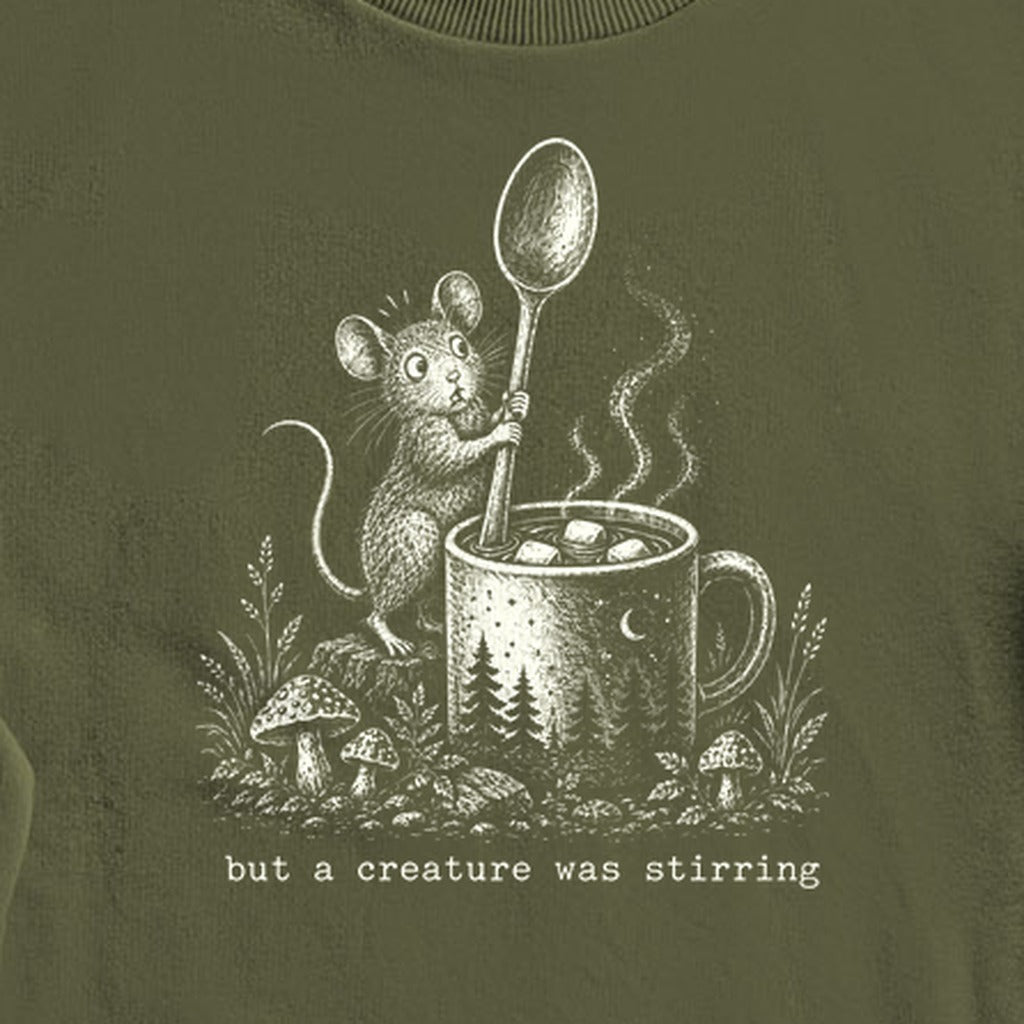 Creature was Stirring Crewneck Sweatshirt