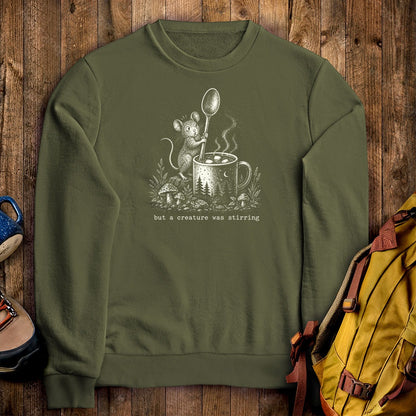 Creature was Stirring Crewneck Sweatshirt