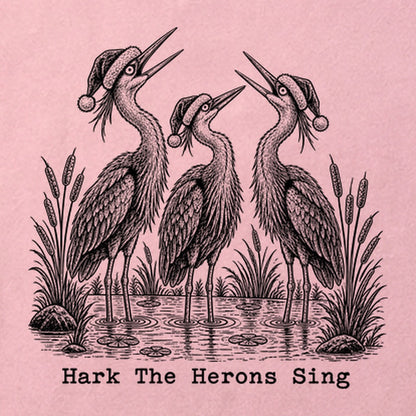 Hark the Herons Sing Cotton T-Shirt