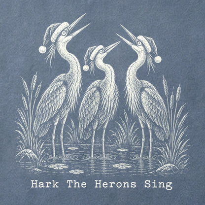 Hark the Herons Sing Cotton T-Shirt