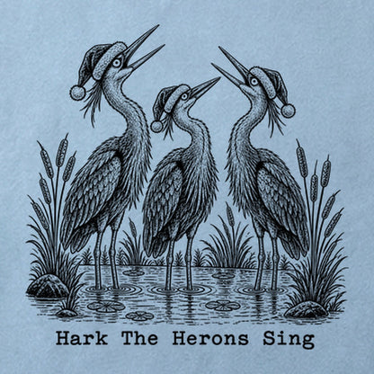 Hark the Herons Sing Cotton T-Shirt