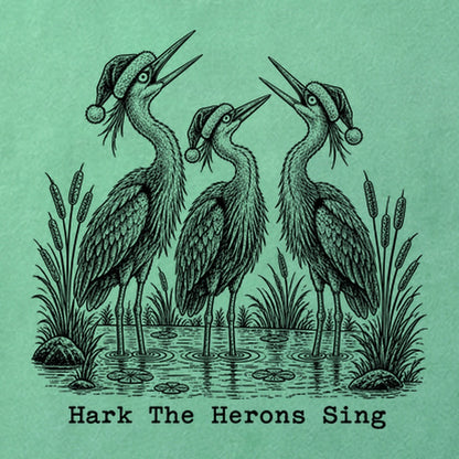 Hark the Herons Sing Cotton T-Shirt